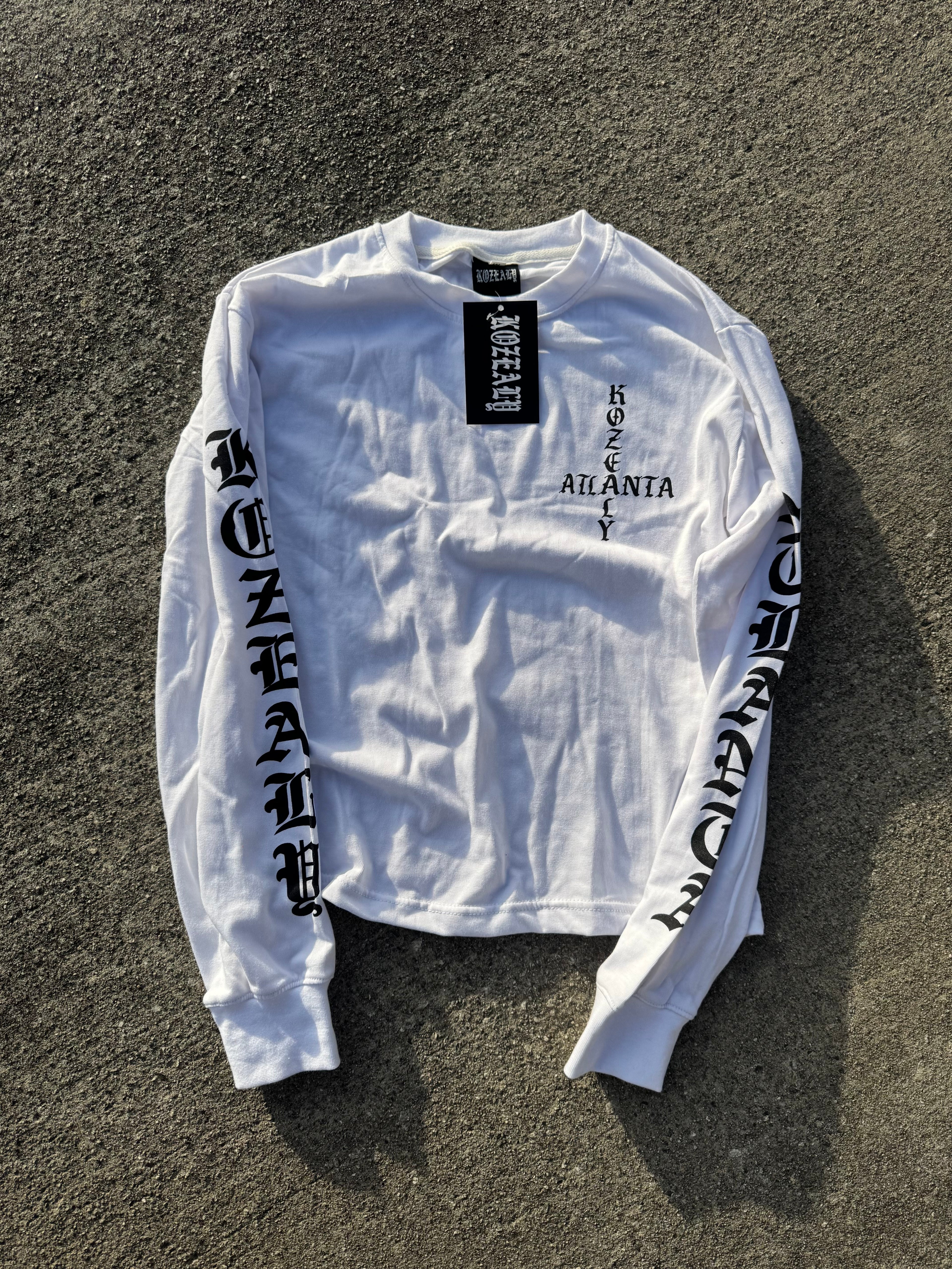 Classic Essential Long Sleeve Tee White