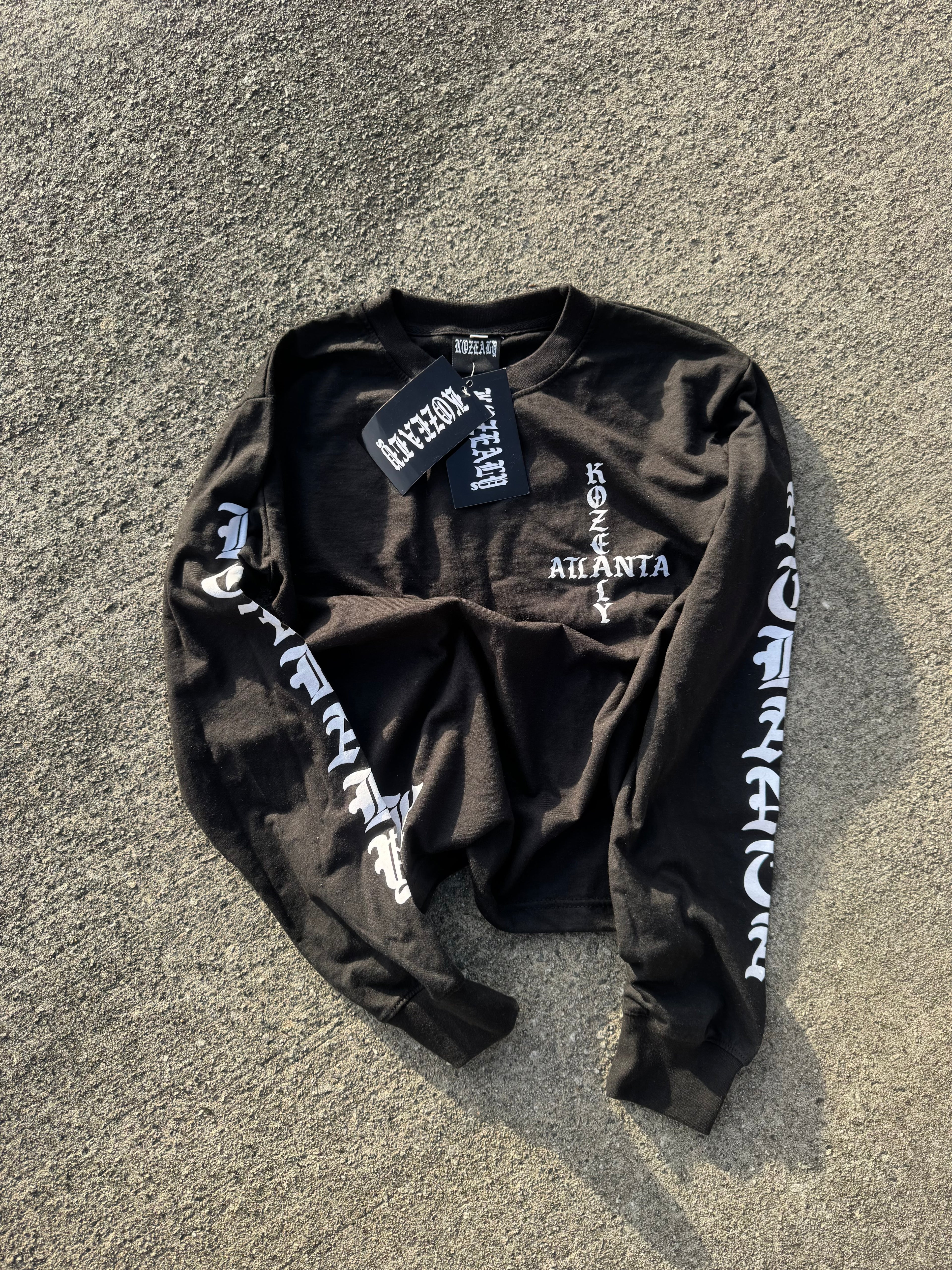 Classic Essential Long Sleeve Tee Black