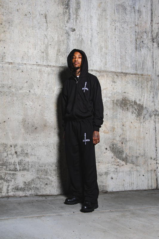 Classic Essential Sweatsuit Black
