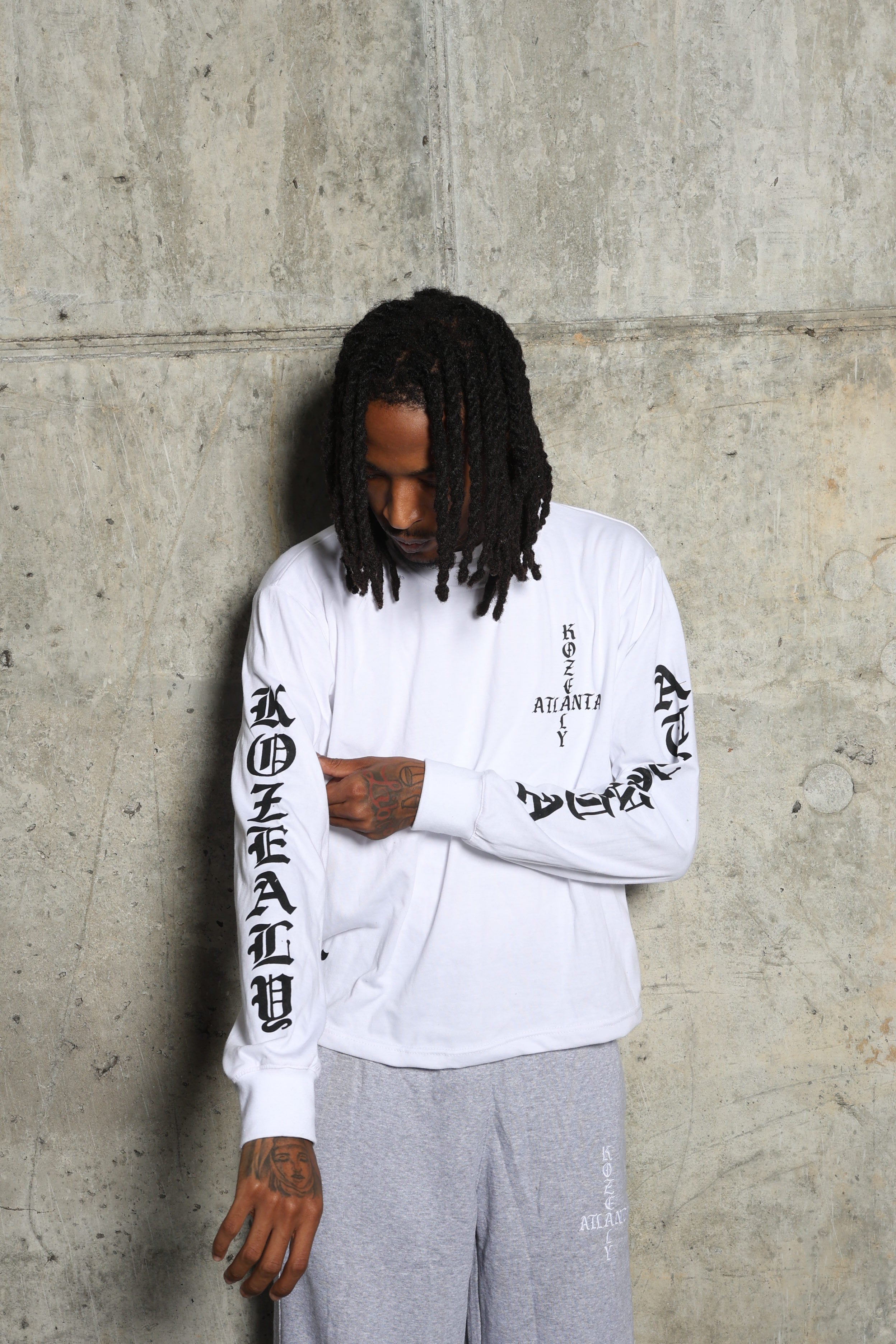Classic Essential Long Sleeve Tee White