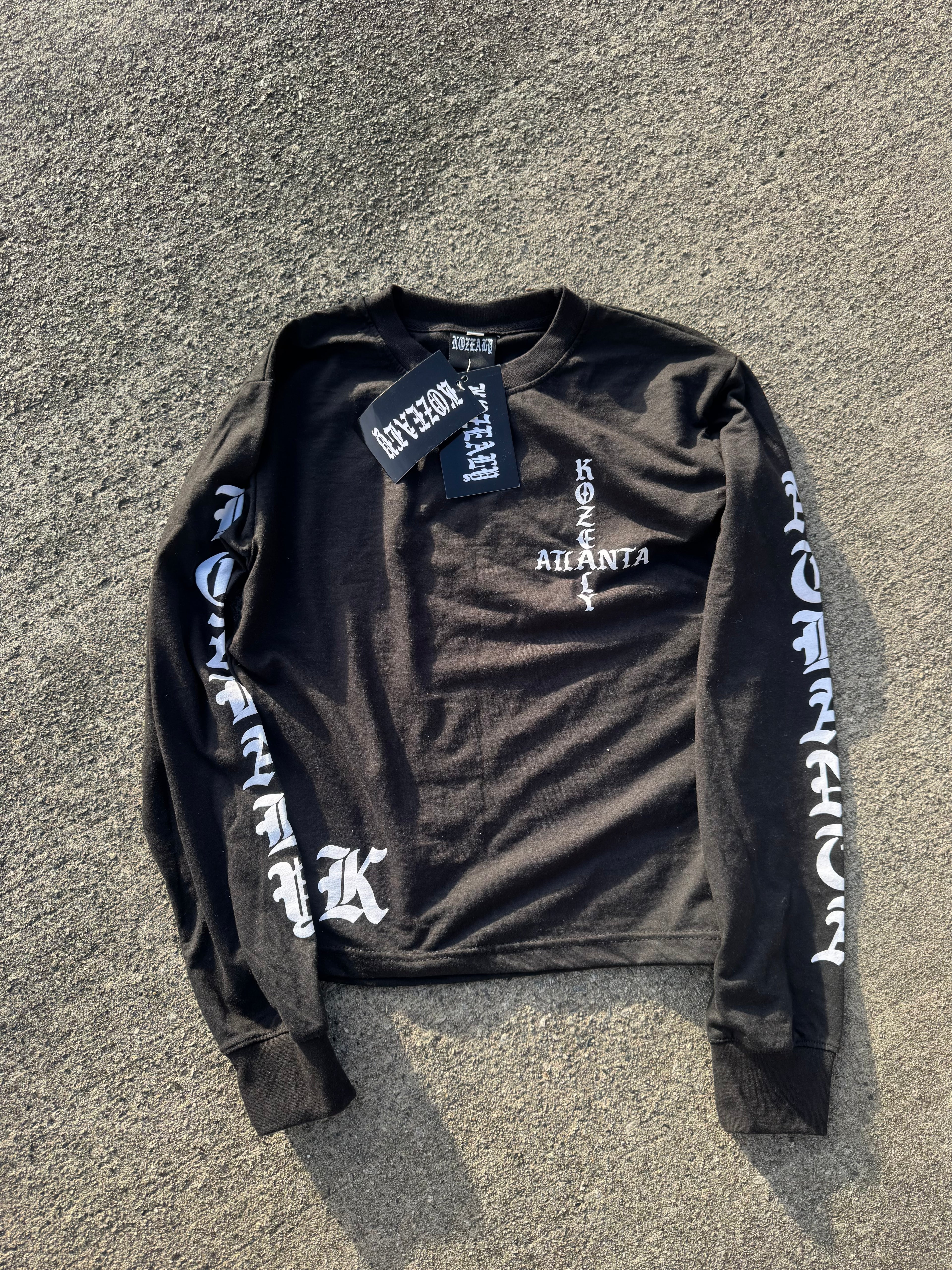 Classic Essential Long Sleeve Tee Black