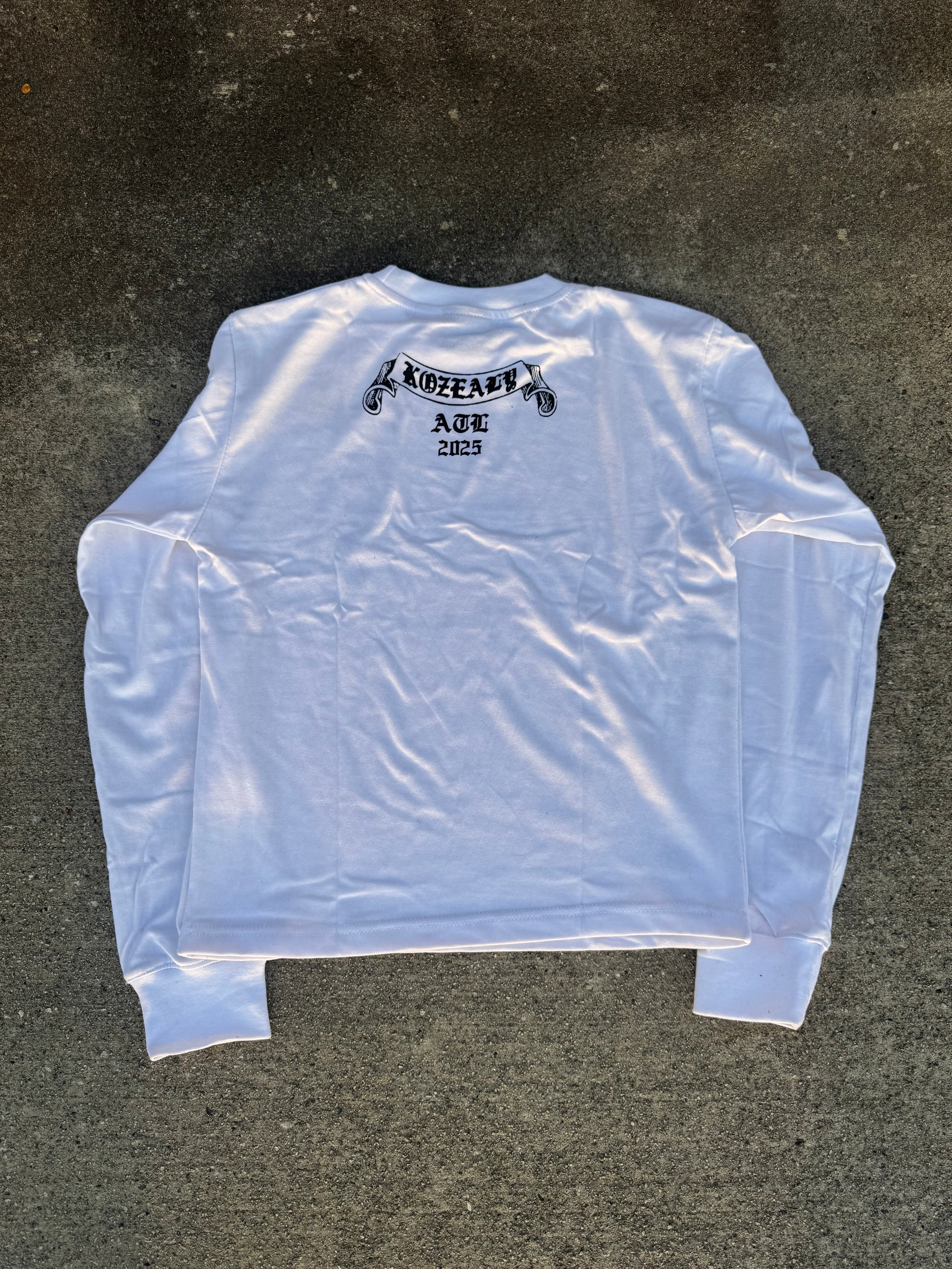 Classic Essential Long Sleeve Tee White