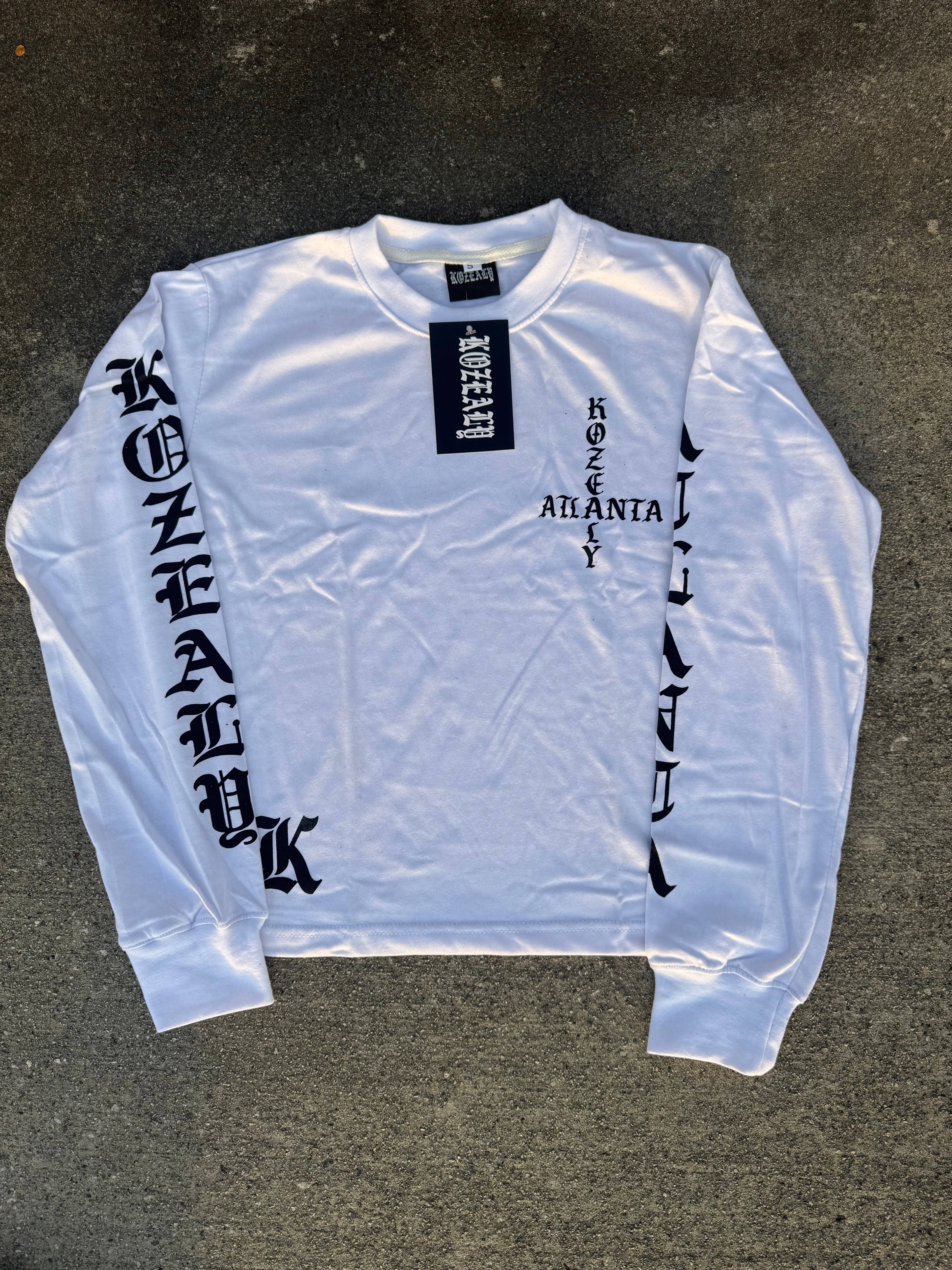 Classic Essential Long Sleeve Tee White