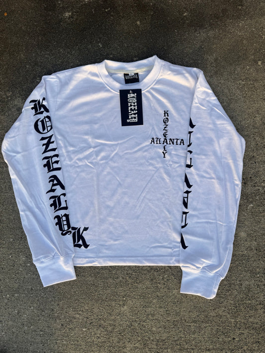 Classic Essential Long Sleeve Tee White